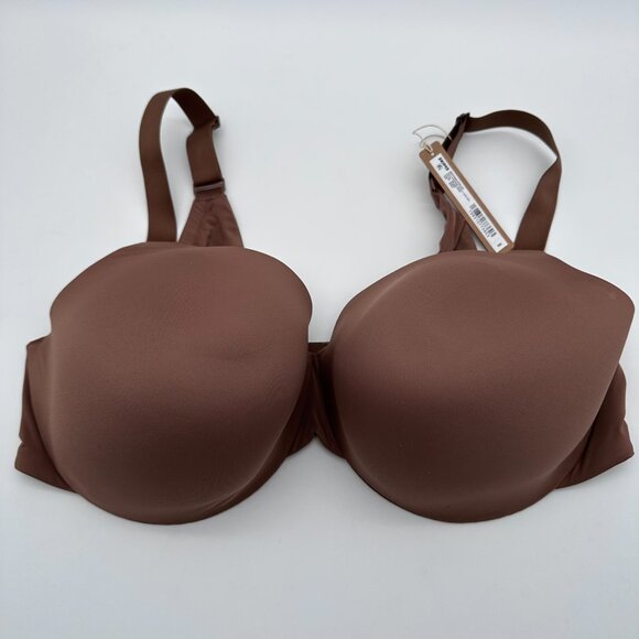 SKIMS Smoothing Intimates Full Coverage Lightly Lined Bra, Size 42DDD, Jasper - Picture 1 of 11